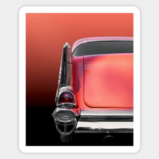 US American classic car bel air 1957 Sticker